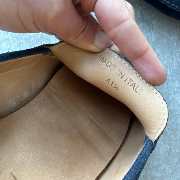 $248 M. Gemi The Felize Uomo Men’s Blue Driving Loafers - Picture 6 of 8